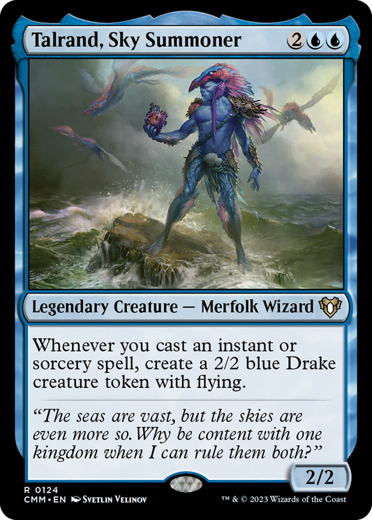 Talrand, Sky Summoner [Commander Masters] [Foil]