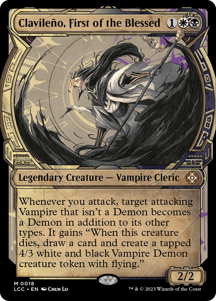Clavileno, First of the Blessed (Showcase) [The Lost Caverns of Ixalan Commander] [Foil]