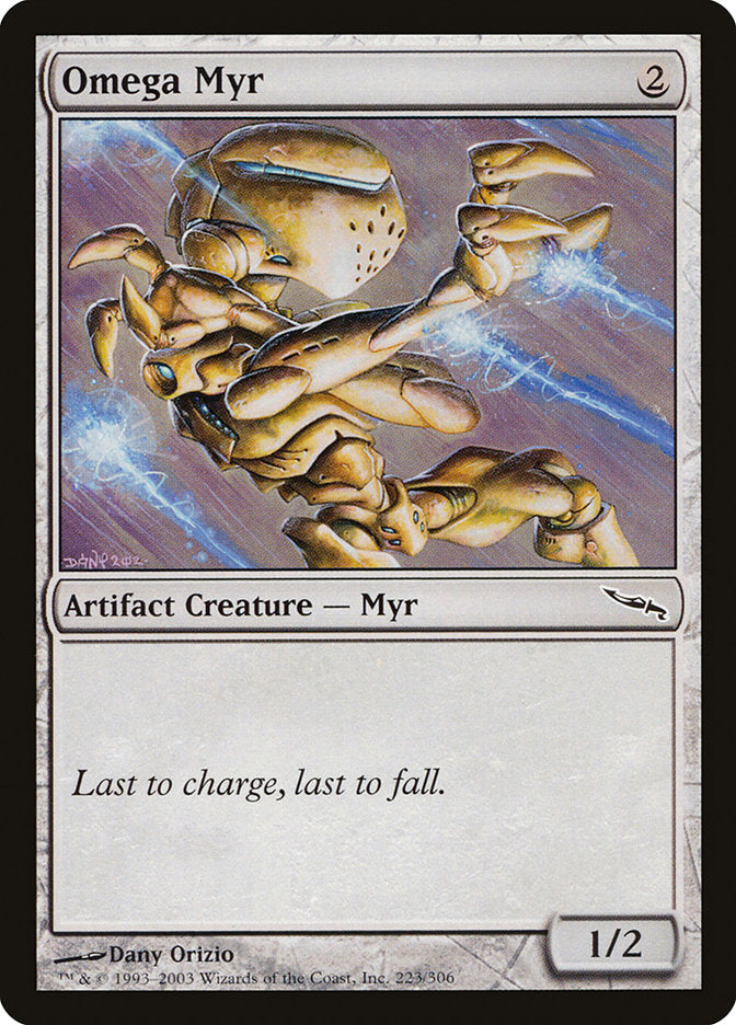 Omega Myr [Mirrodin] [Foil]