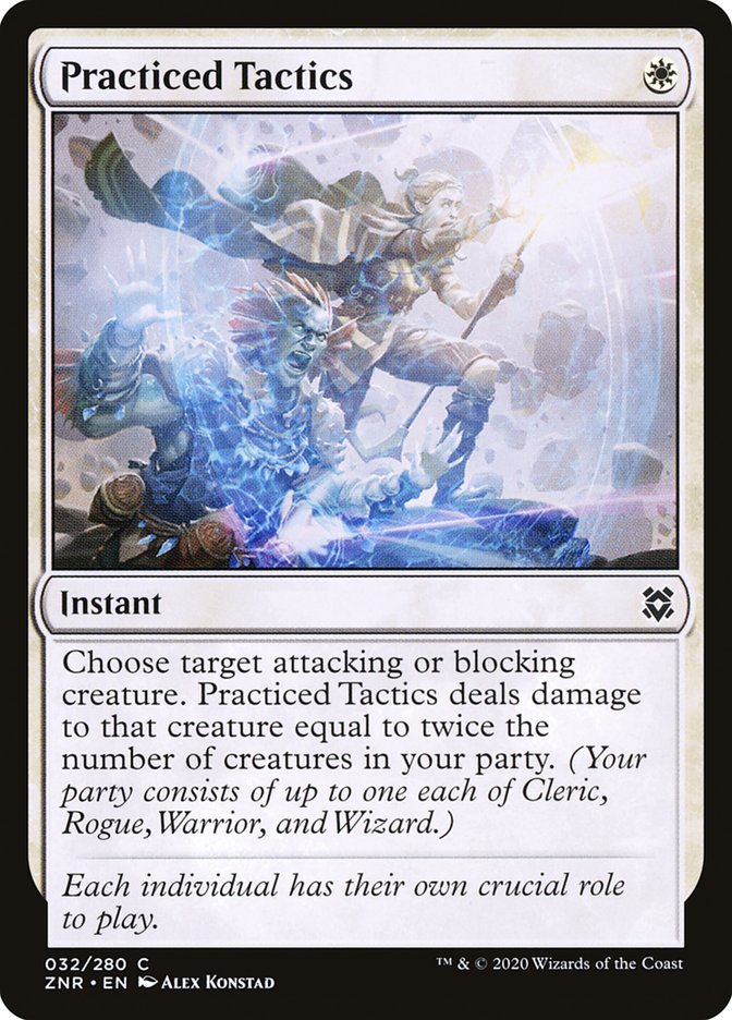 Practiced Tactics [Zendikar Rising] [Foil]