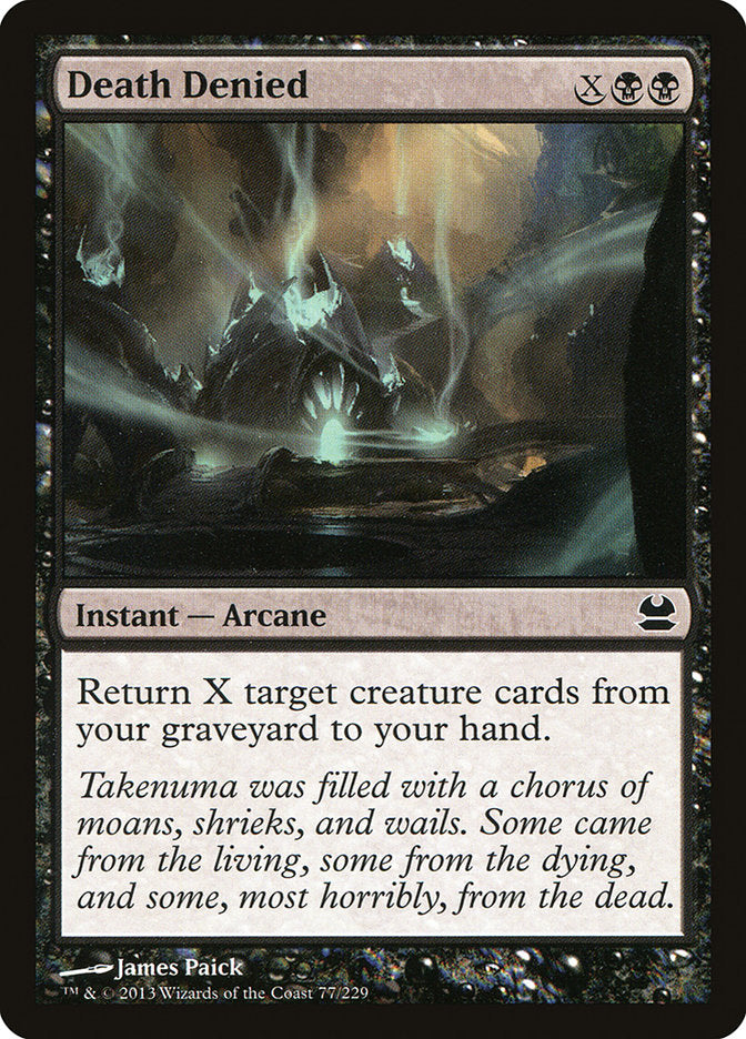 Death Denied [Modern Masters] [Foil]