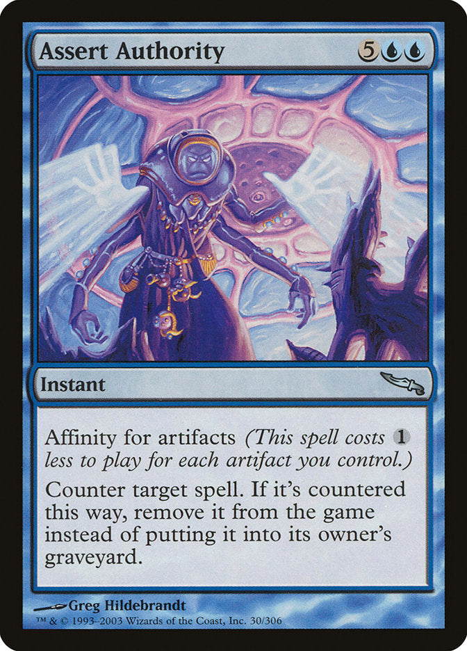 Assert Authority [Mirrodin] [Foil]