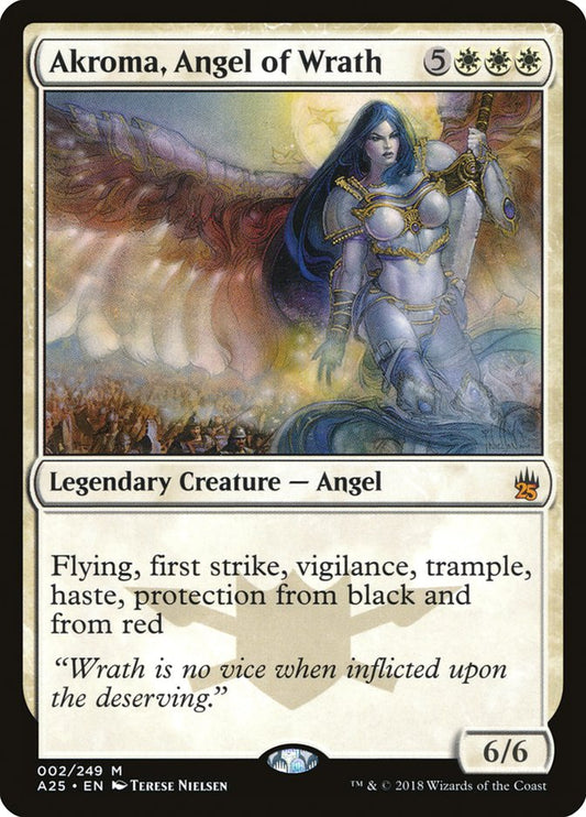 Akroma, Angel of Wrath [Masters 25] [Foil]