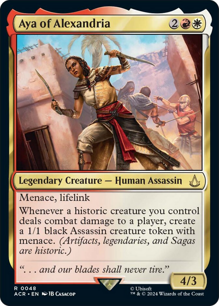 Aya of Alexandria [Assassin's Creed] [Foil]