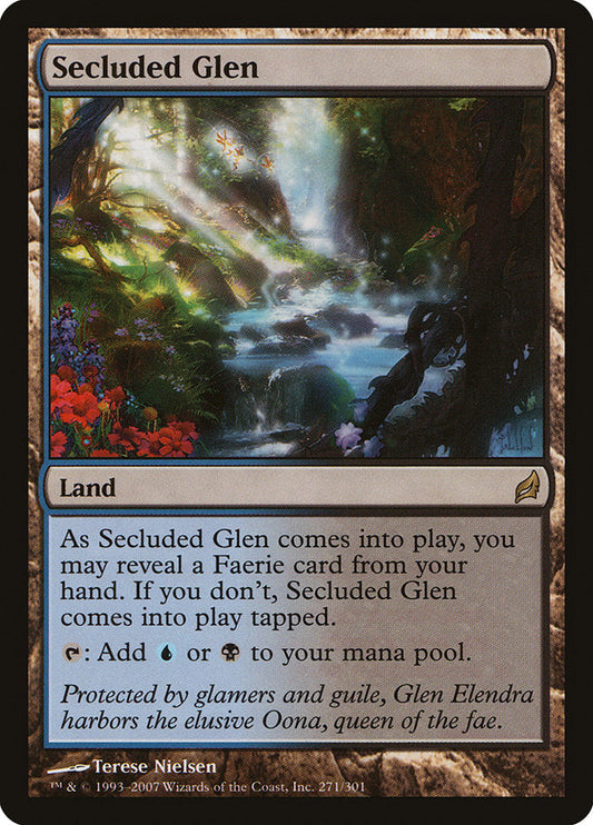 Secluded Glen [Lorwyn] [Foil]