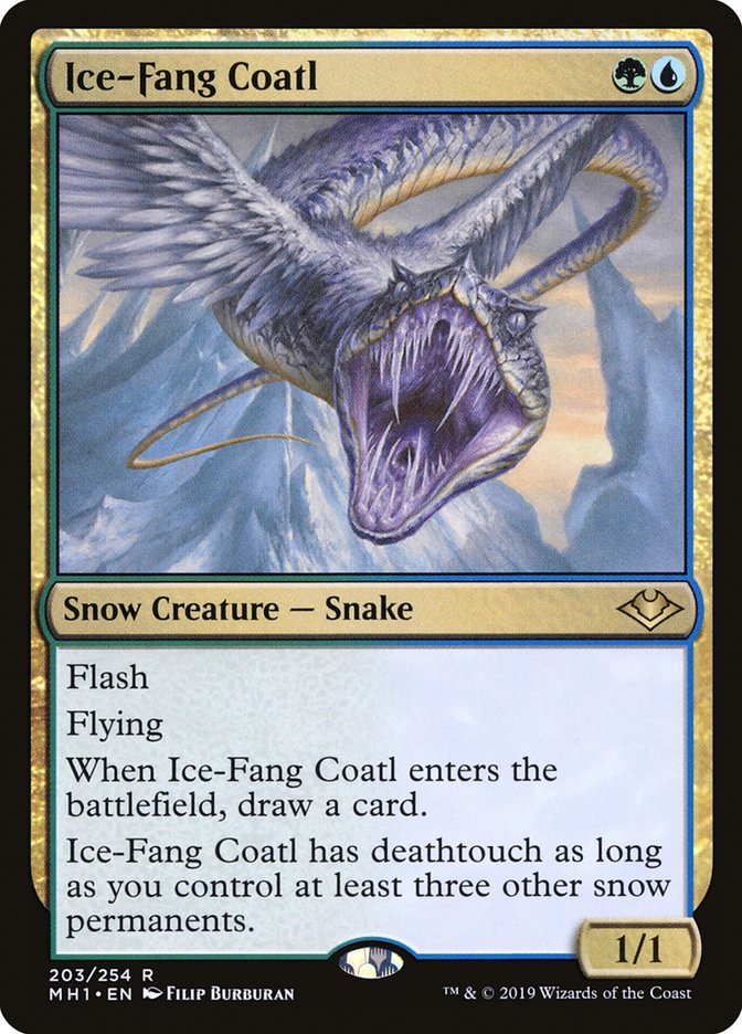 Ice-Fang Coatl [Modern Horizons] [Foil]