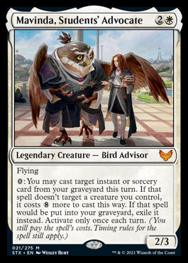 Mavinda, Students' Advocate [Strixhaven: School of Mages] [Foil]