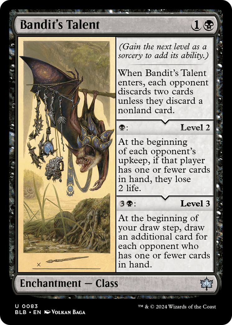 Bandit's Talent [Bloomburrow] [Foil]
