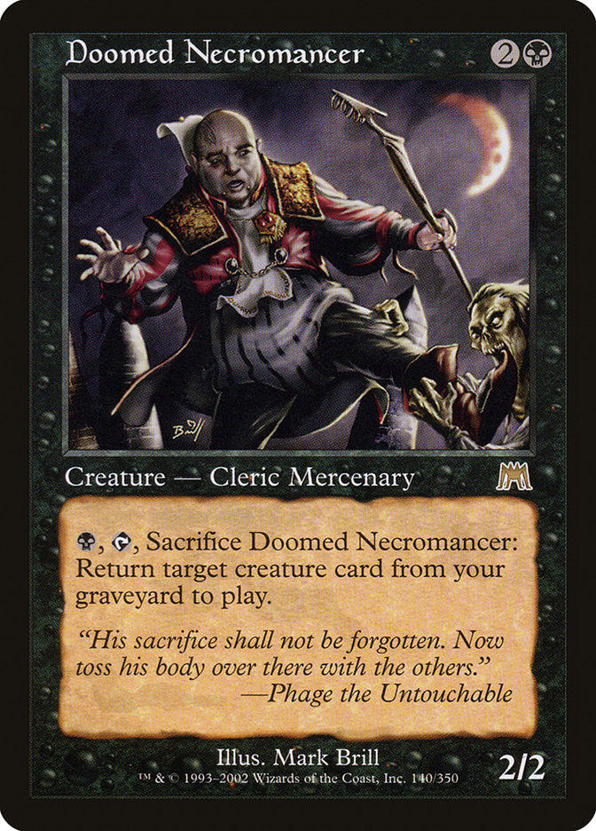 Doomed Necromancer [Onslaught] [Foil]