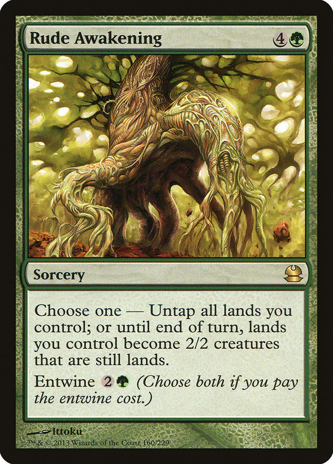 Rude Awakening [Modern Masters] [Foil]