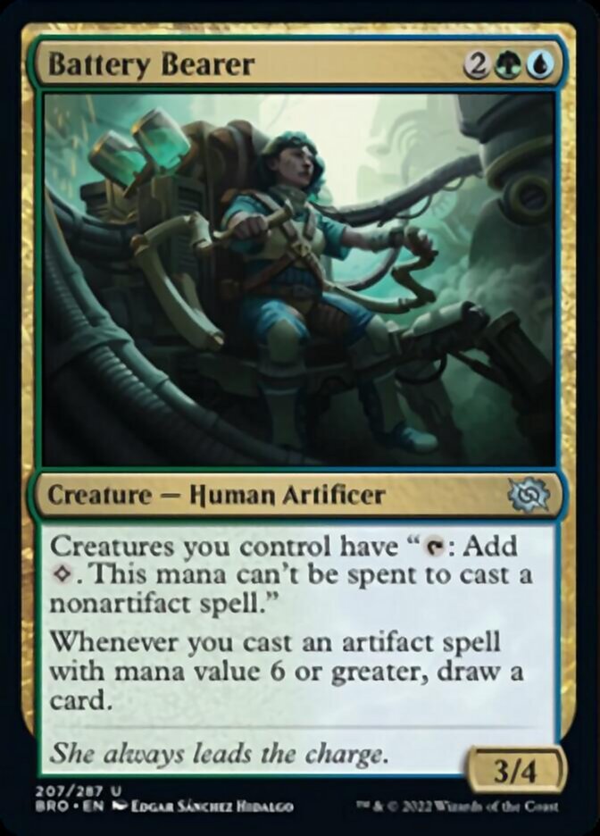 Battery Bearer [The Brothers' War] [Foil]