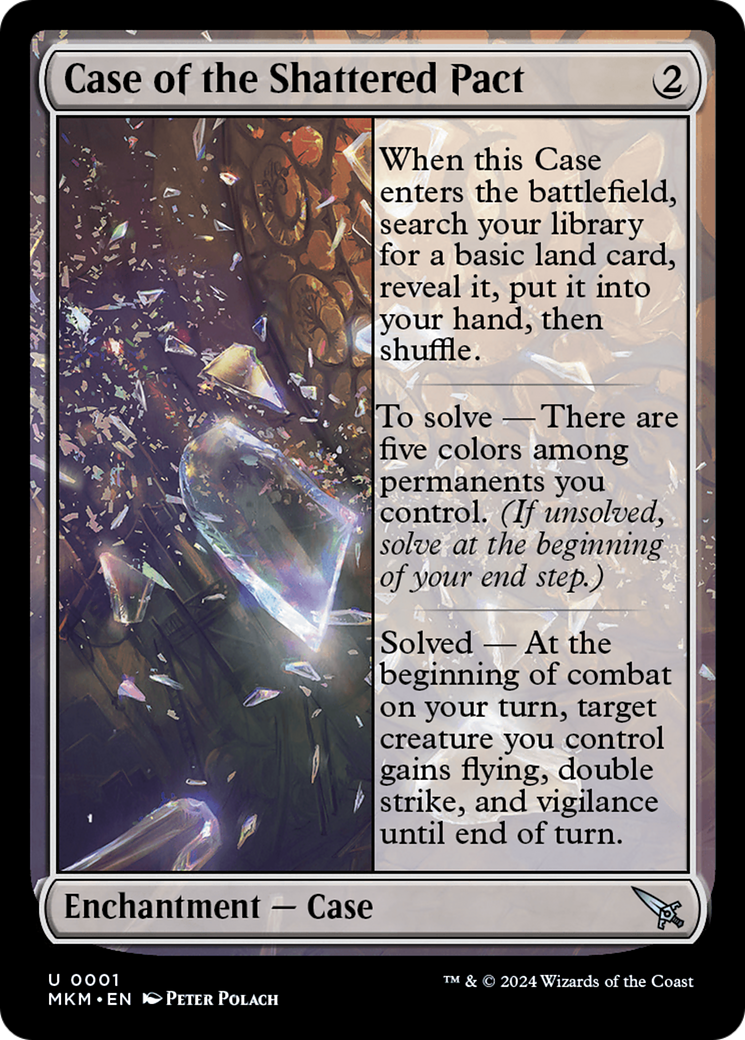 Case of the Shattered Pact [Murders at Karlov Manor] [Foil]