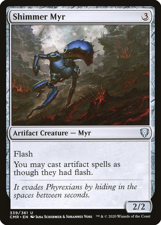 Shimmer Myr [Commander Legends] [Foil]