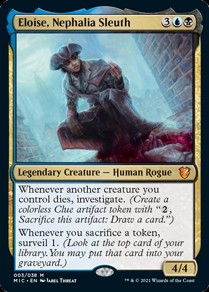 Eloise, Nephalia Sleuth [Innistrad: Midnight Hunt Commander] [Foil]
