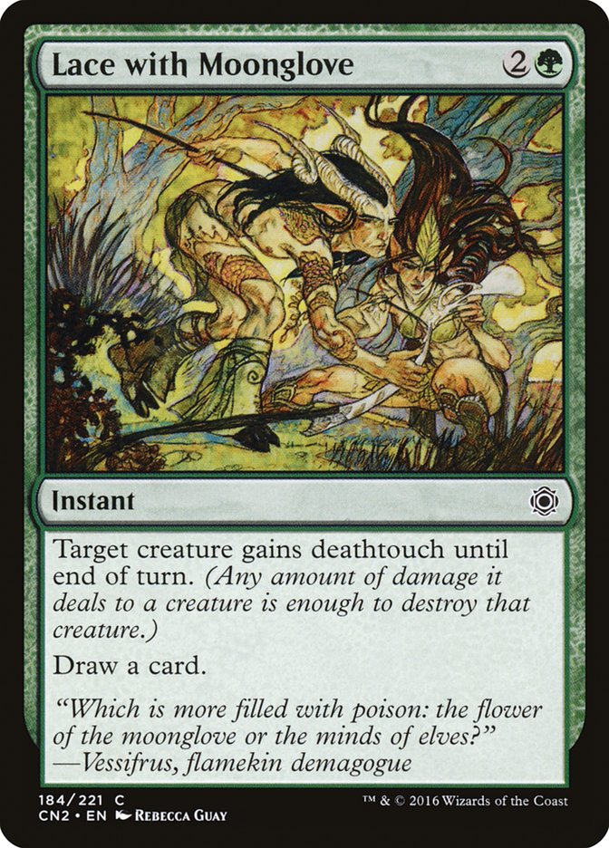 Lace with Moonglove [Conspiracy: Take the Crown] [Foil]
