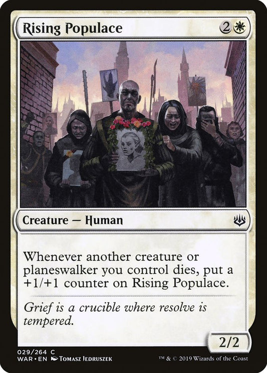 Rising Populace [War of the Spark] [Foil]