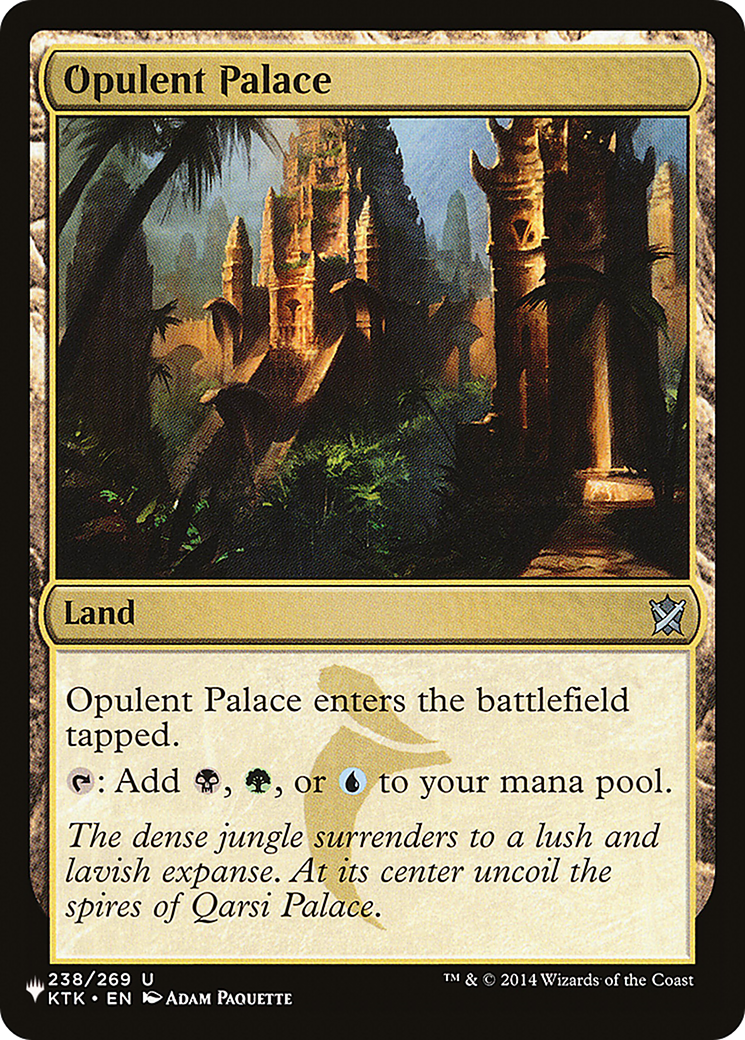 Opulent Palace [Secret Lair: From Cute to Brute] [Foil]