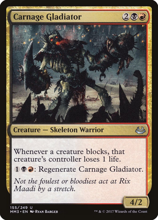 Carnage Gladiator [Modern Masters 2017] [Foil]
