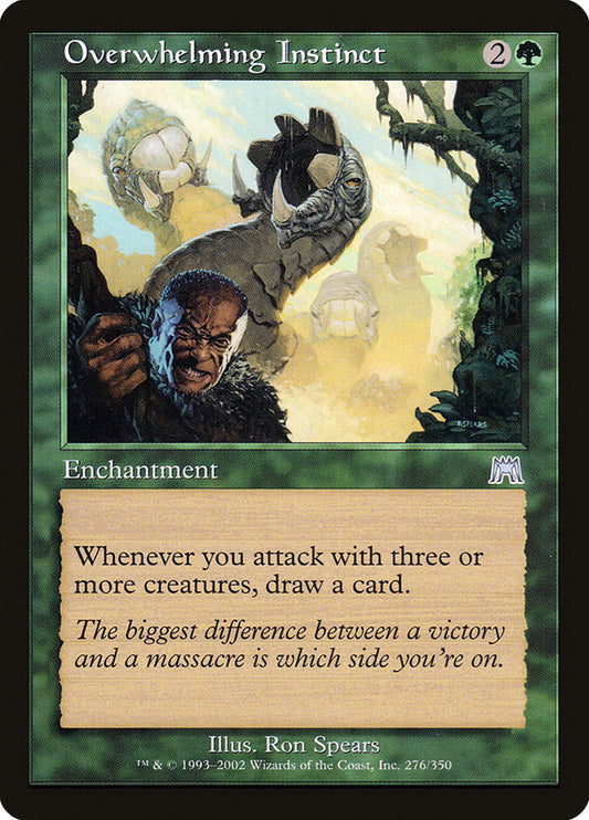 Overwhelming Instinct [Onslaught] [Foil]