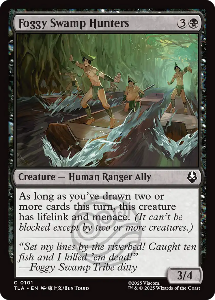 Foggy Swamp Hunters [Avatar: The Last Airbender] [Foil]