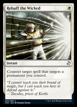 Rebuff the Wicked [Time Spiral Remastered] [Foil]