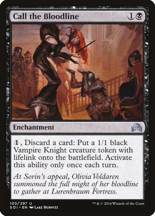 Call the Bloodline [Shadows over Innistrad] [Foil]