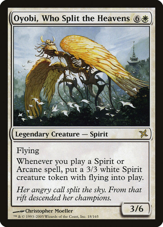 Oyobi, Who Split the Heavens [Betrayers of Kamigawa] [Foil]