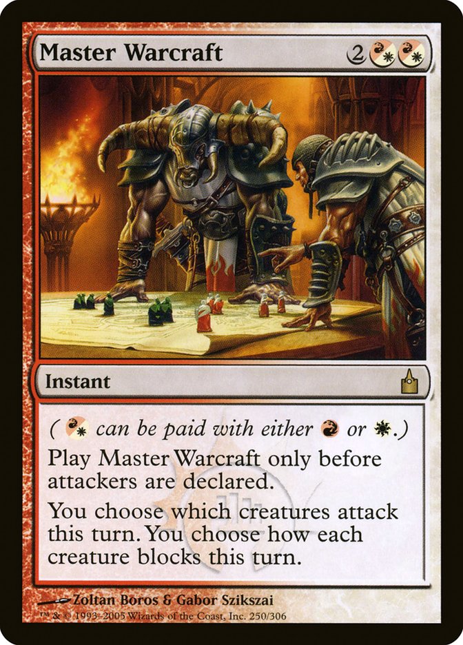 Master Warcraft [Ravnica: City of Guilds] [Foil]