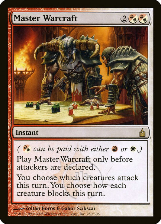 Master Warcraft [Ravnica: City of Guilds] [Foil]