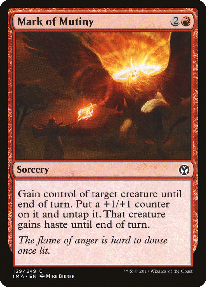 Mark of Mutiny [Iconic Masters] [Foil]