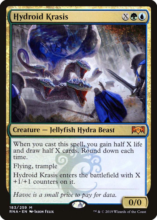 Hydroid Krasis [Ravnica Allegiance] [Foil]