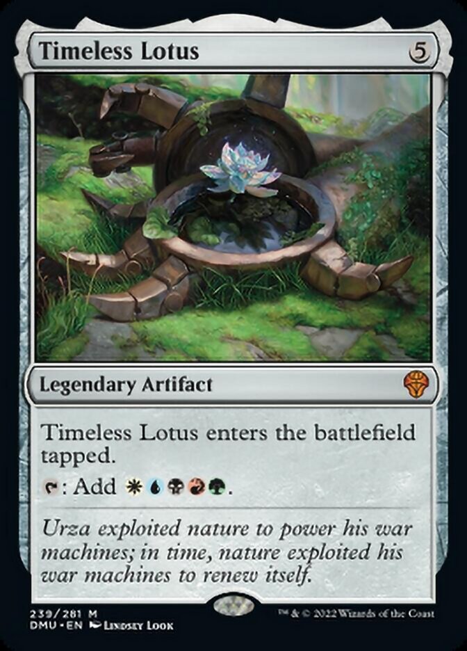Timeless Lotus [Dominaria United] [Foil]
