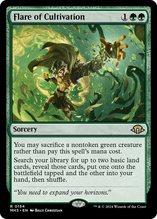 Flare of Cultivation [Modern Horizons 3] [Foil]