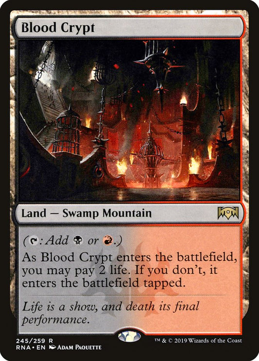 Blood Crypt [Ravnica Allegiance] [Foil]