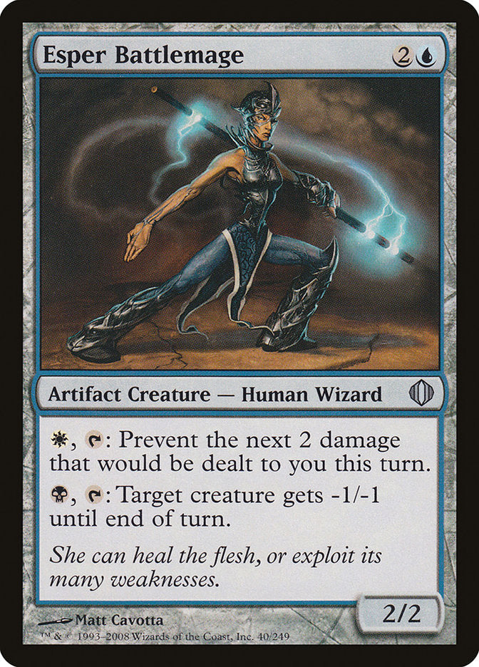 Esper Battlemage [Shards of Alara] [Foil]