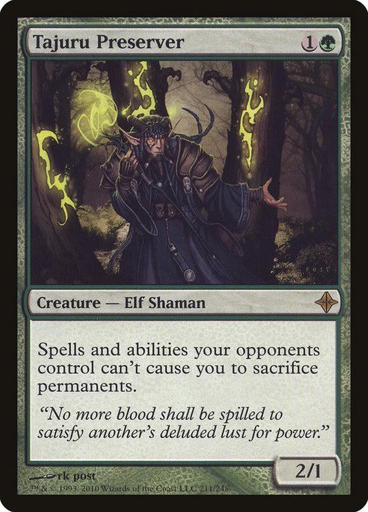 Tajuru Preserver [Rise of the Eldrazi] [Foil]