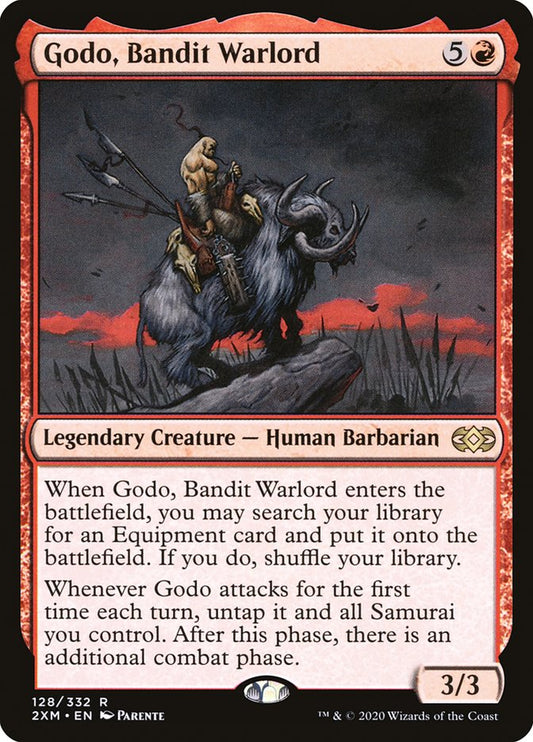 Godo, Bandit Warlord [Double Masters] [Foil]