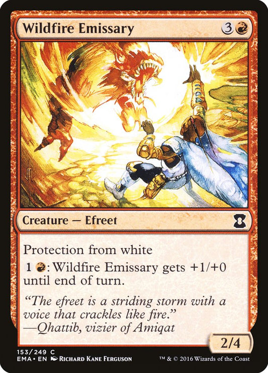 Wildfire Emissary [Eternal Masters] [Foil]