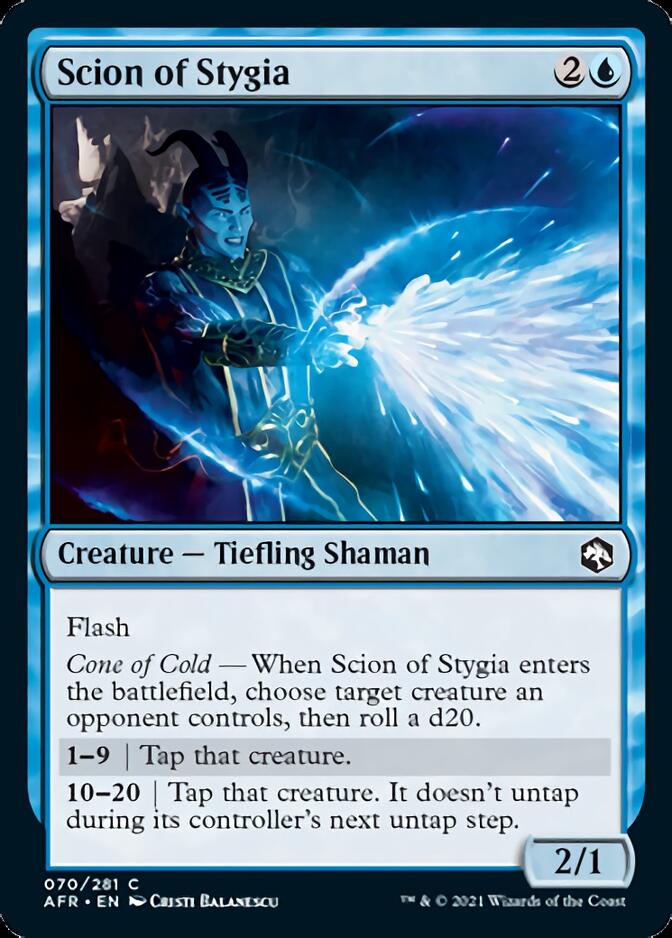 Scion of Stygia [Dungeons & Dragons: Adventures in the Forgotten Realms] [Foil]