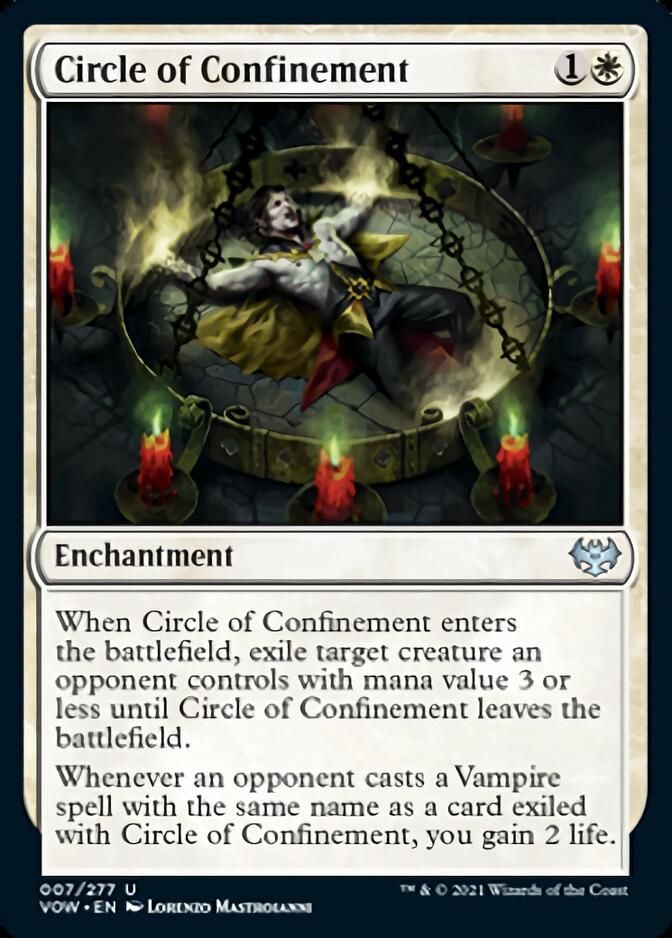 Circle of Confinement [Innistrad: Crimson Vow] [Foil]