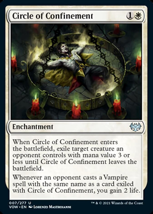 Circle of Confinement [Innistrad: Crimson Vow] [Foil]