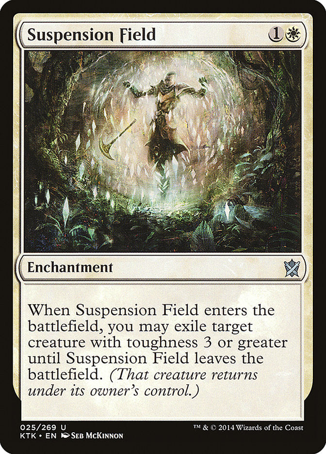 Suspension Field [Khans of Tarkir] [Foil]