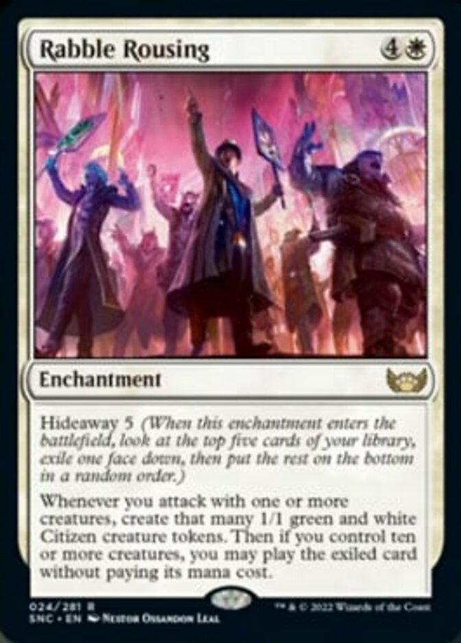 Rabble Rousing [Streets of New Capenna] [Foil]