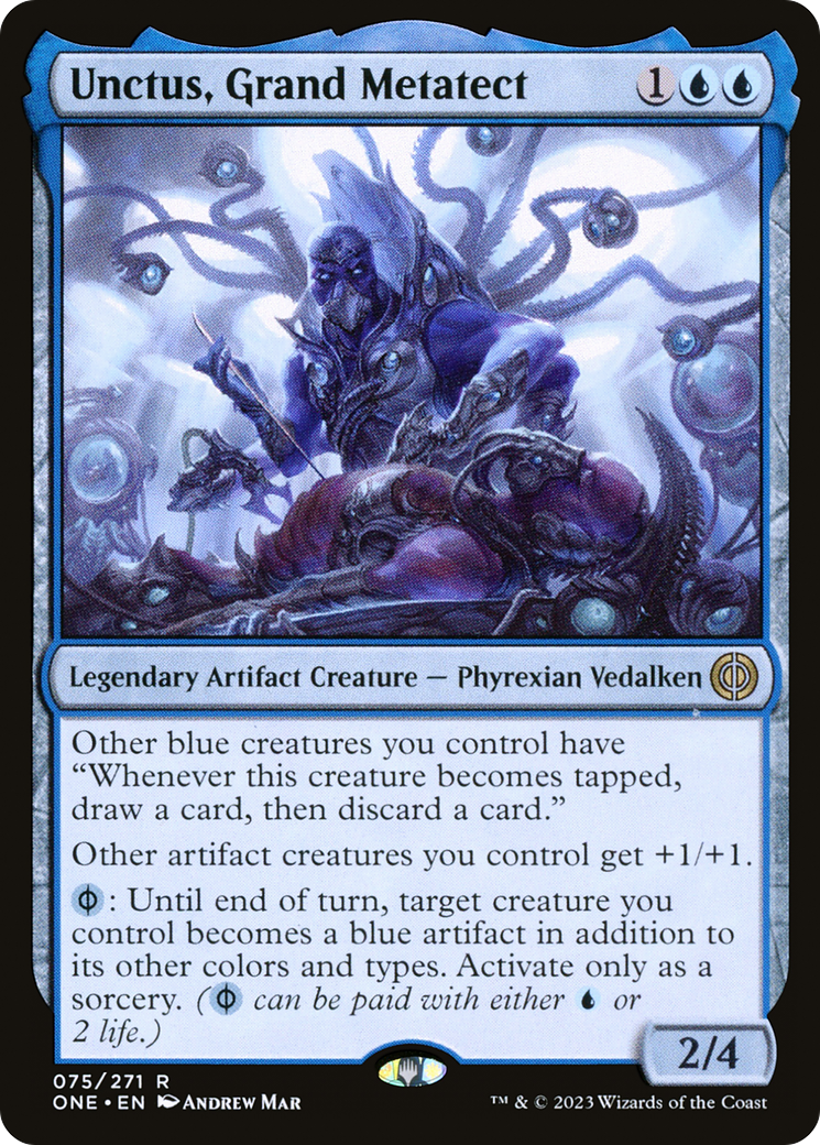 Unctus, Grand Metatect [Phyrexia: All Will Be One] [Foil]