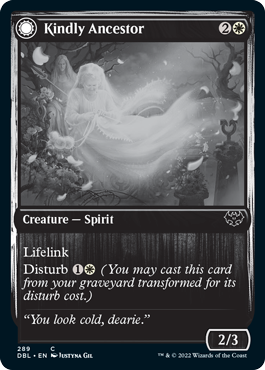 Kindly Ancestor // Ancestor's Embrace [Innistrad: Double Feature] [Foil]