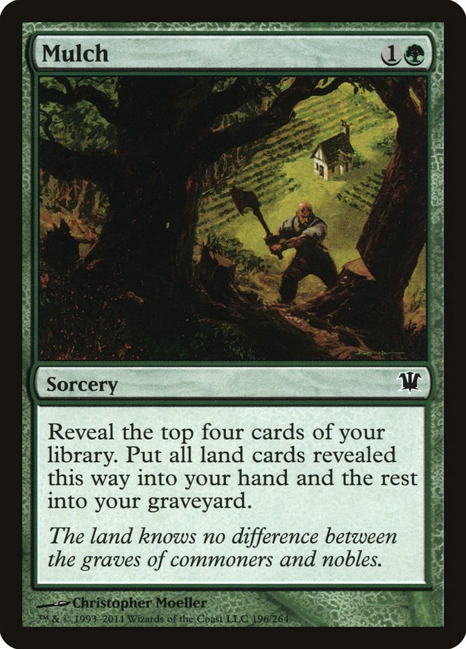 Mulch [Innistrad] [Foil]