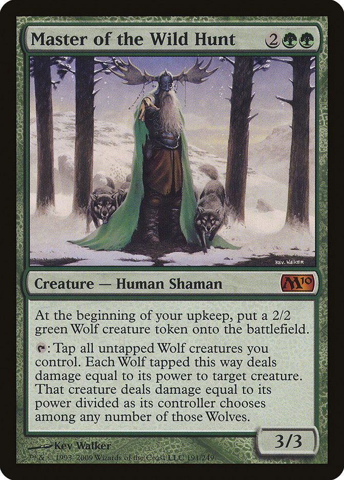 Master of the Wild Hunt [Core Set 2010] [Foil]