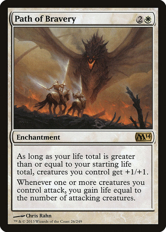 Path of Bravery [Core Set 2014] [Foil]