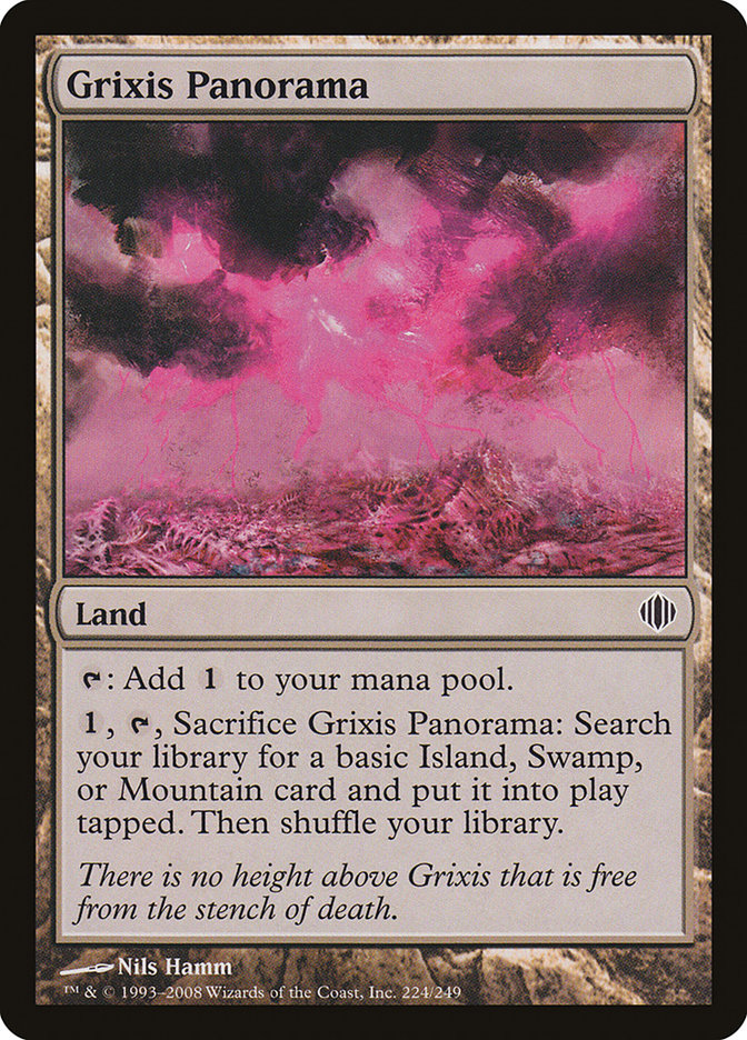 Grixis Panorama [Shards of Alara] [Foil]