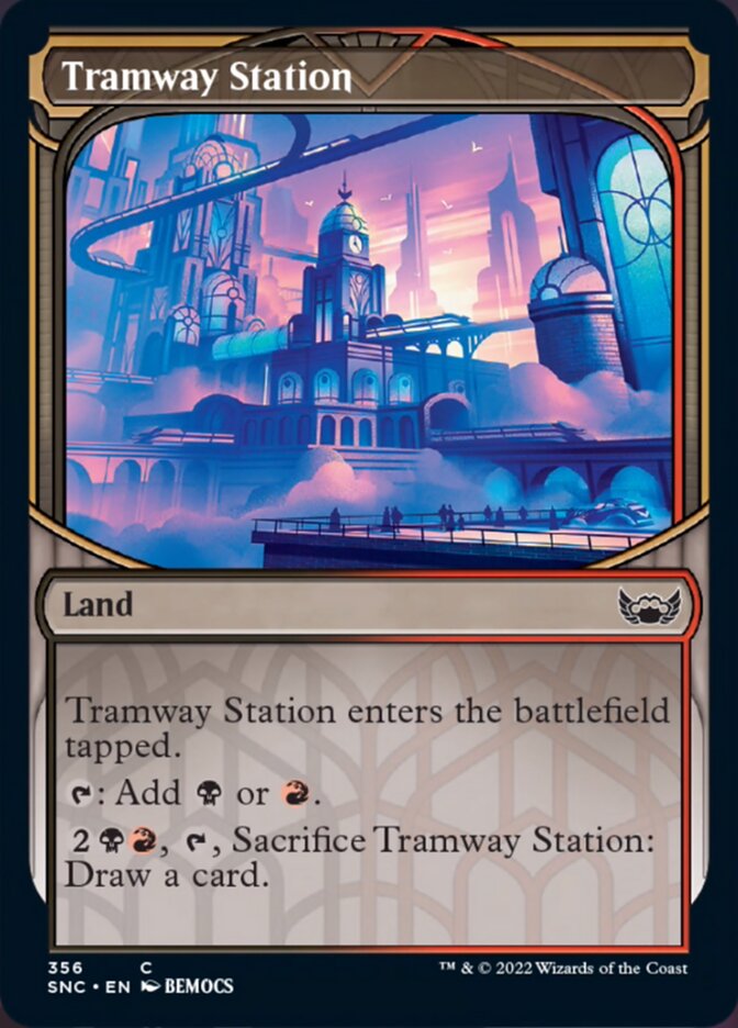 Tramway Station (Showcase Skyscraper) [Streets of New Capenna] [Foil]